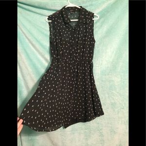 Forever 21 Black Cross Dress